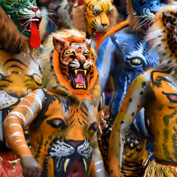 Pulikkali-പുലിക്കളി