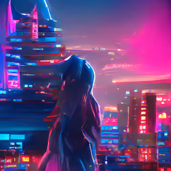 #11 METAVERSE WALL ART / CITY 1
