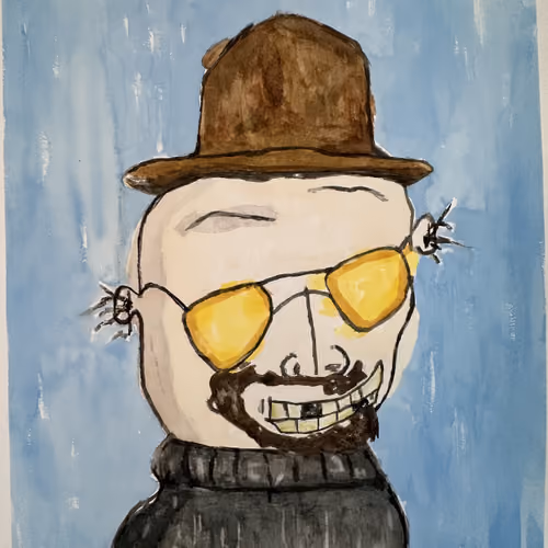 Pablos.lol #5079 watercolor by Zom