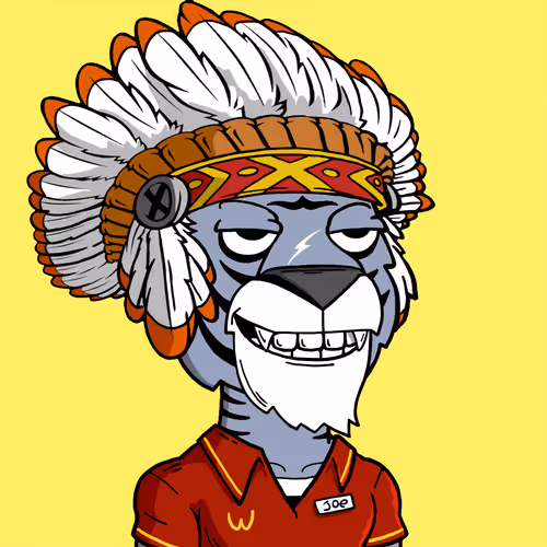 Grouchy Tiger Social Club #3380