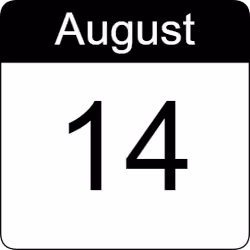 Date # 8/14