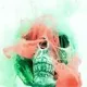 Oxidized Copper Skull