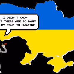 I DIDN'T KNOW THAT THERE ARE SO MANY OF MY FANS IN UKRAINE