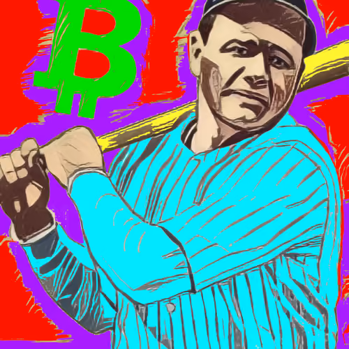 Bitcoin Babe Ruth #75