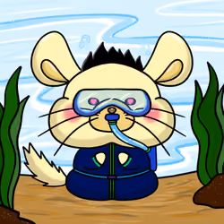 The diver chinchilla
