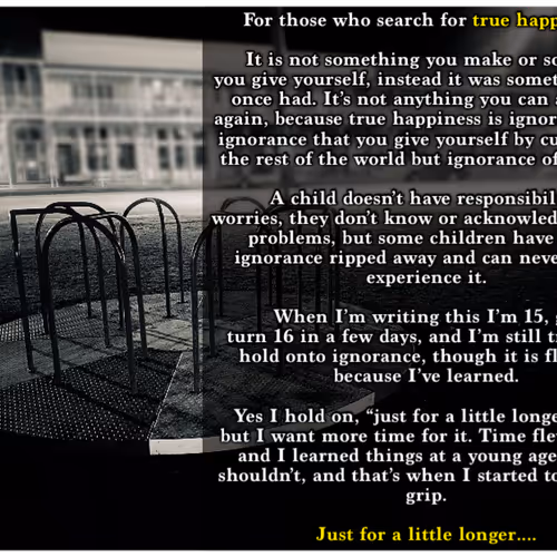 My Son's Perspective