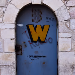 014 - Secret Banksy Door - Palestine