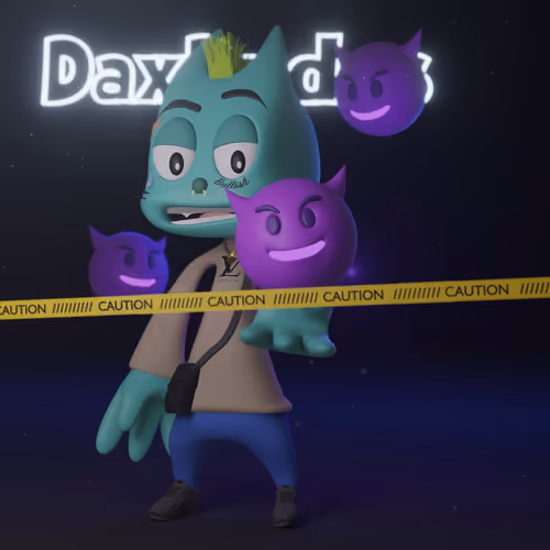Devil Emoji Dax #66