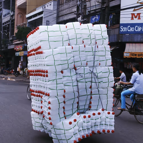 Bikes of Burden #43. Jerrycans (Back).