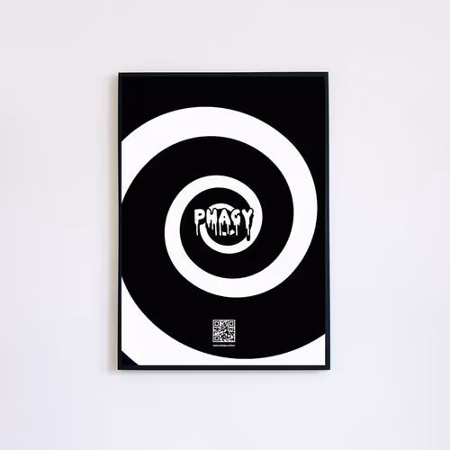 #009 phagy official poster nft