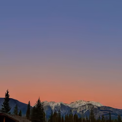 pink mountains