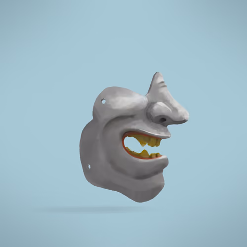 The Oni Half mask