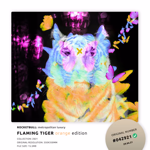 FLAMING TIGER orange edition