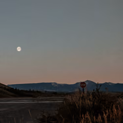 Grand Teton night roads