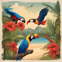 Tropical El Niño: An Awakening of Colors Art 9/12#
