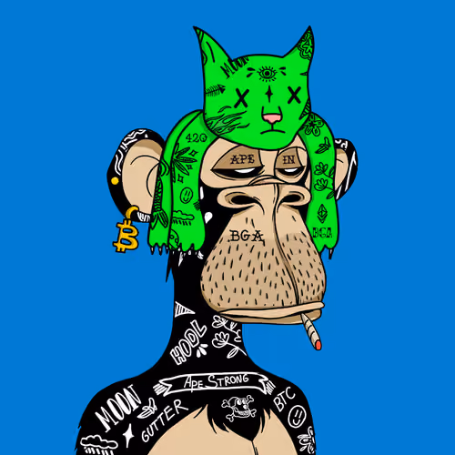 Bored Gutter Ape #156