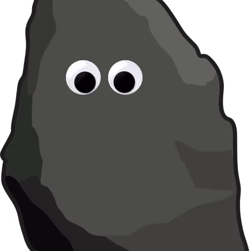 Ether Rock With Googly Eyes Y4eoQcMK3o