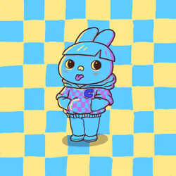 CICAN CLAN : #105 CICAN CHEBLUE FULLBODY 