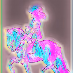 NFT Horse Rider #47