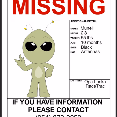Missing Alien