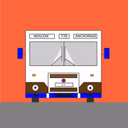 NFT Bus from Moscow #110 Anchorage