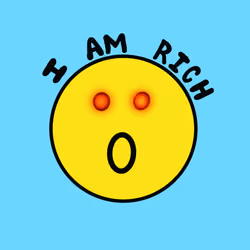 I AM RICH Smiley #13