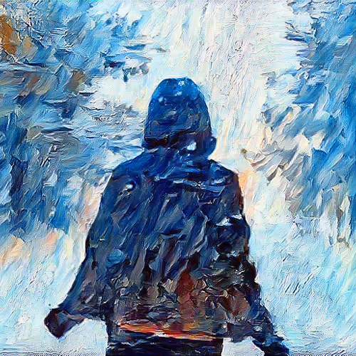 Dripping Blue