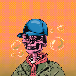 pink skeleton #5