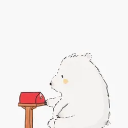 Polar bear #9 Post mail box