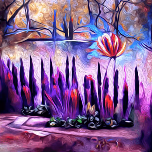 AI Garden Flowers