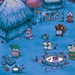 LITTLE VILLAGE IN THE SPIRIT WORLD