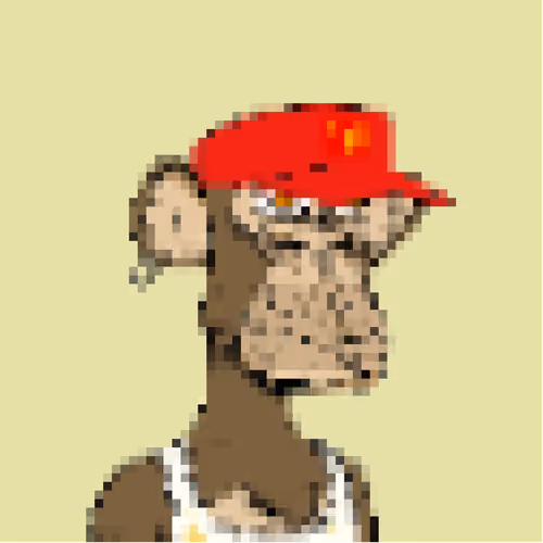 Fast Food Pixel Ape #418
