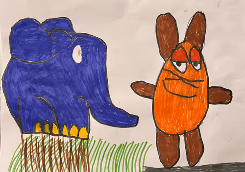The mouse and the elephant from Germany