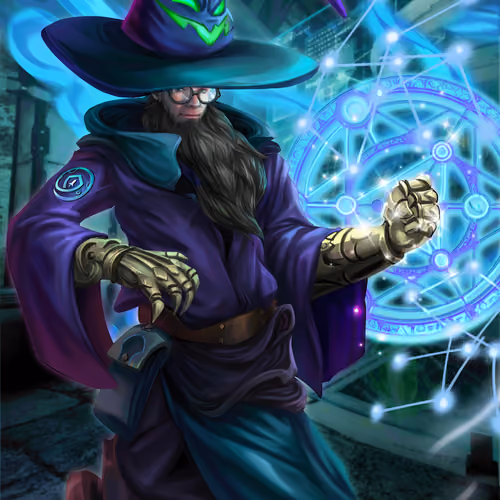 Papa, the Blockchain Wizard