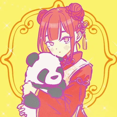 Plush Hugging Girl #5