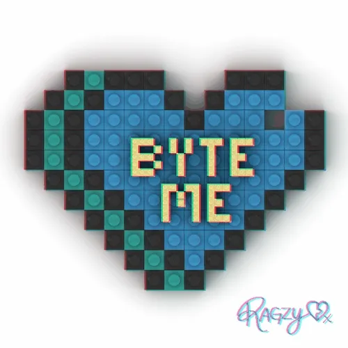 BYTE ME Candy Heart #027