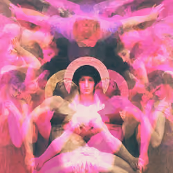 #003 Saint Holy in Neon Pink