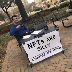 NFTs Are Silly: Change My Mind