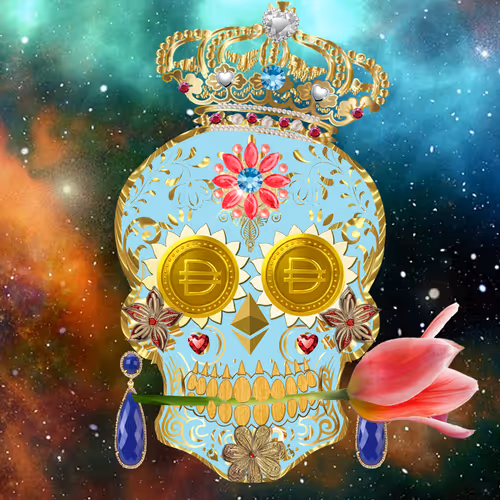 Crypto Sugar Skull