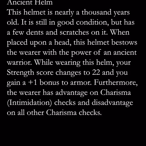 Lootdescriptions