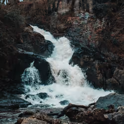 Powerful waterfall