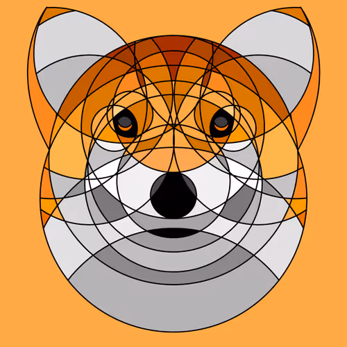 Animal Circle Illustration
