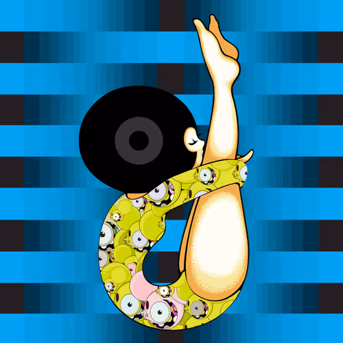 POPIL X Dalek-Derivative AR letter girl -d #03