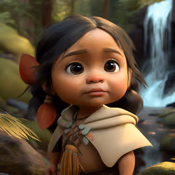 Baby Nature Portrait
