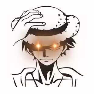 Monkey·D·Luffy with Laser Eyes