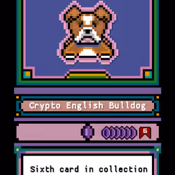 Crypto English Bulldog - Card #6