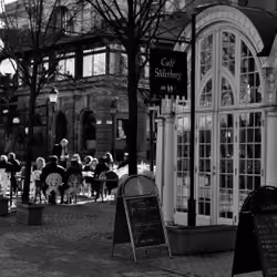 Winter Outdoor Dining in Stockholm, Sweden #1