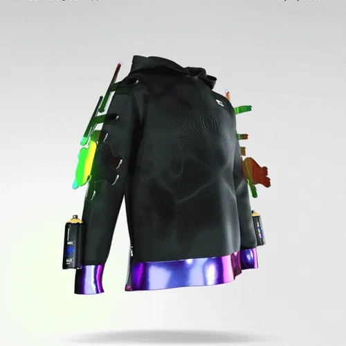 Kids Hoodie "Technological Hippie X Tiny Tycoon"