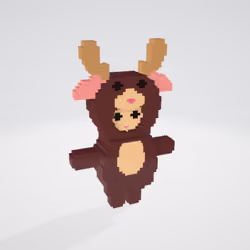 Practise0 3D Pixel model (YouToPIA) 
