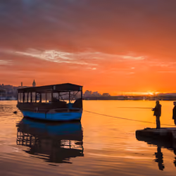 Fisherman and man